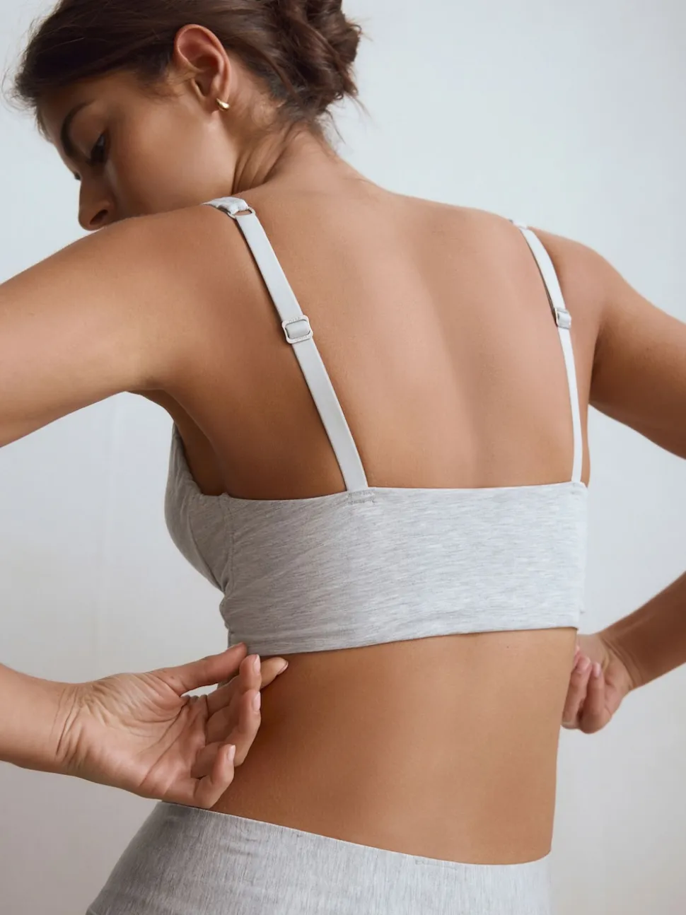 Grey Pad Non Wire Ultimate Comfort Bra