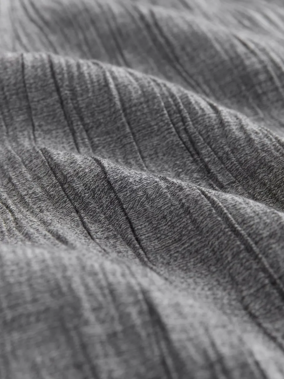 Grey Tie Waist Wide Leg Trousers with Wool