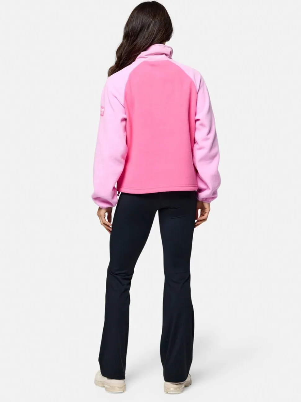 Gym + Coffee Pink Snap Polar Fleece