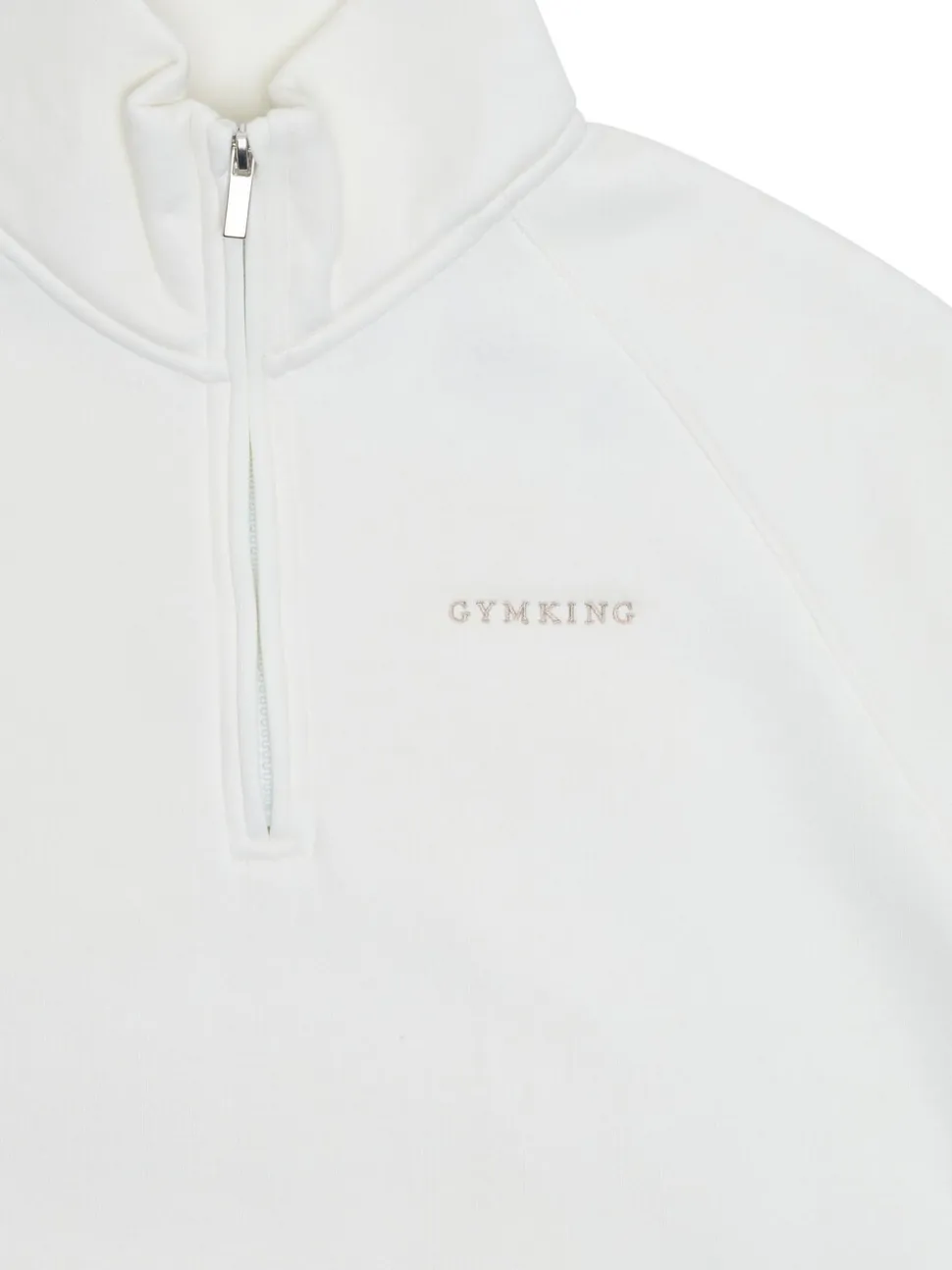 Gym King Cream 365 Raglan Sleeve Funnel Sweatshirt