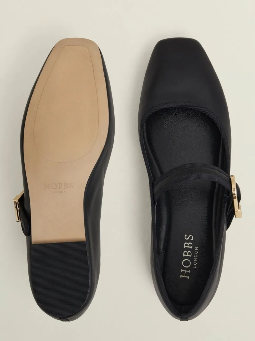 Hobbs Black Clara Mary Jane Shoes