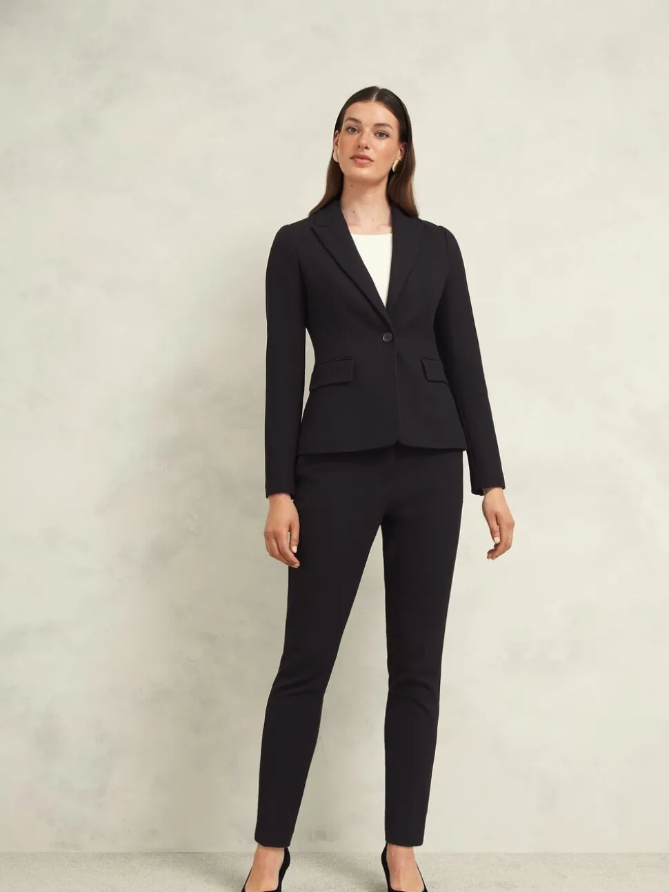 Hobbs Black Petite Mia Jacket