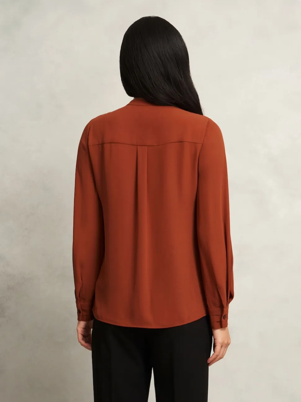 Hobbs Orange Arizona Blouse