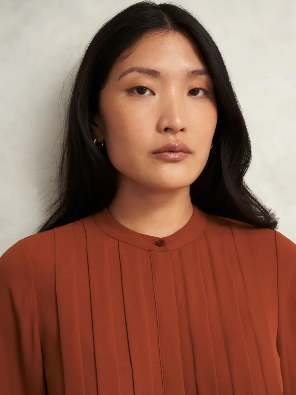 Hobbs Orange Arizona Blouse
