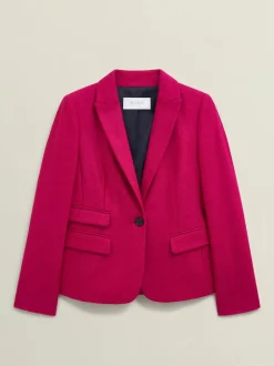 Hobbs Pink Clare Jacket