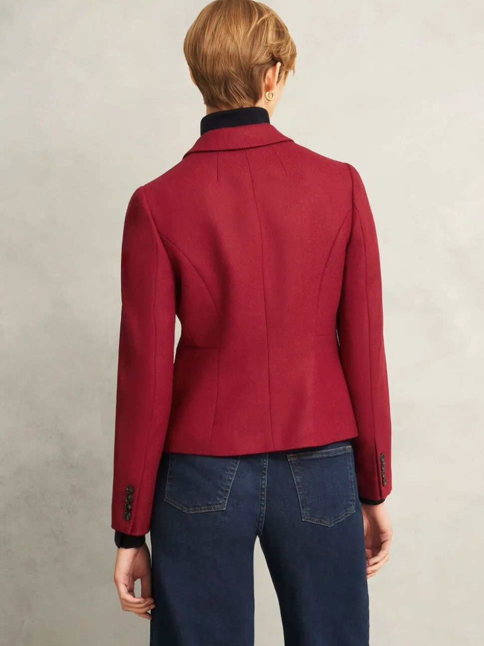 Hobbs Red Hackness Jacket