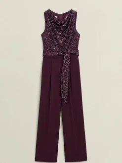 Hobbs Red Zuri Jumpsuit