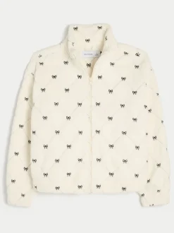 Hollister Gilly Hicks Embroidered Full Zip Sweatshirt