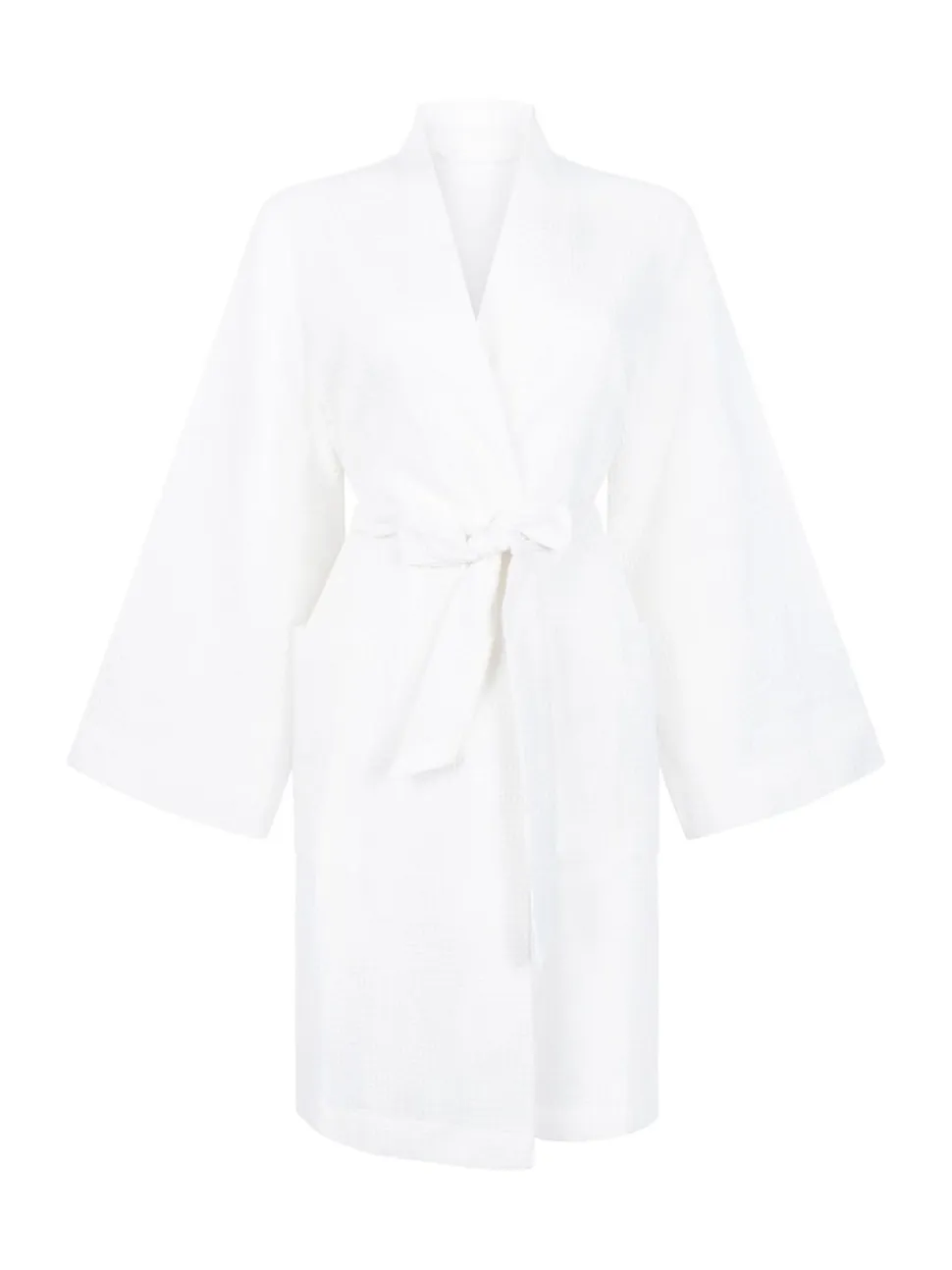 Hunkemöller Waffle White Bathrobe