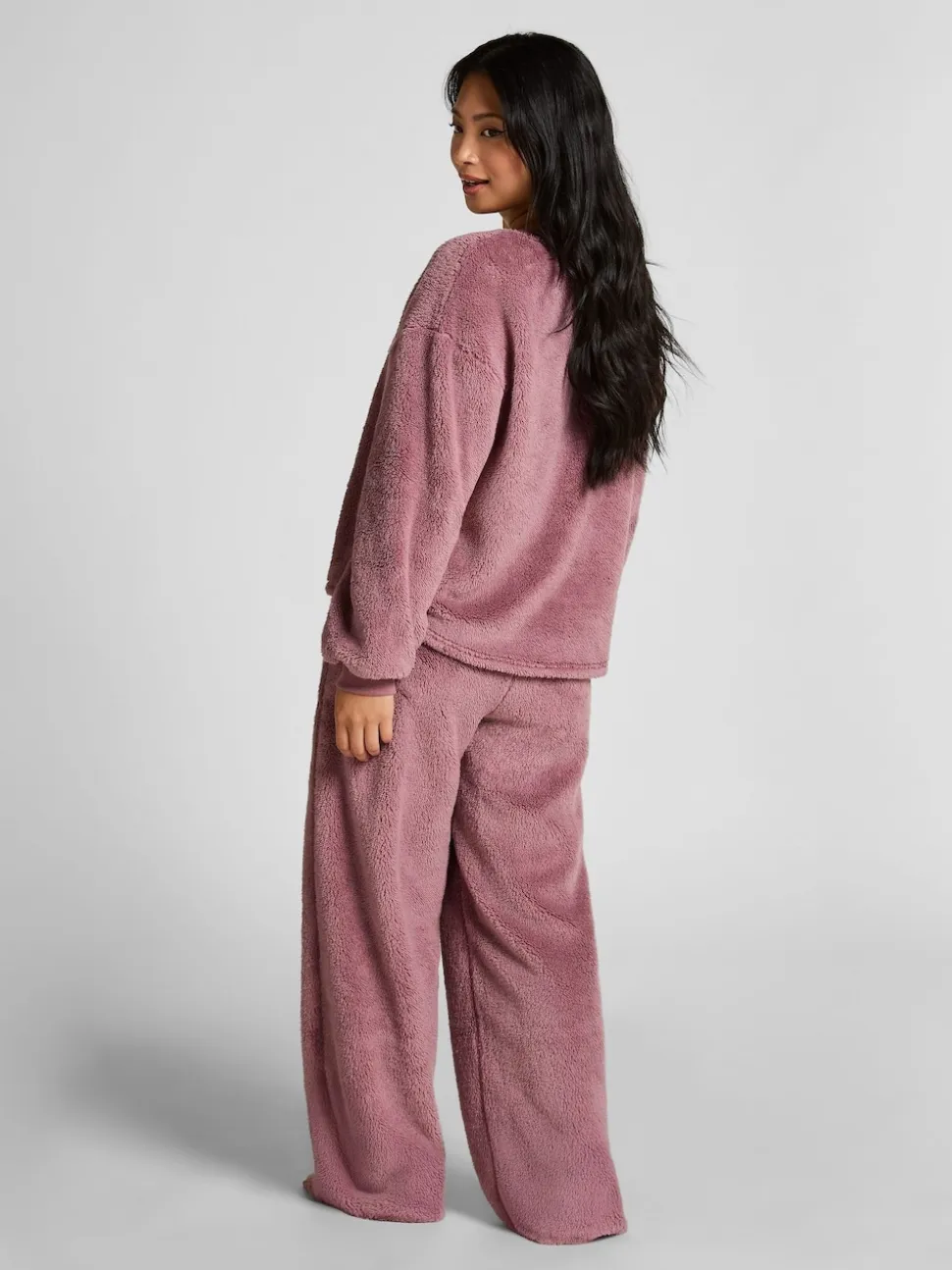 Hunkemoller Cosy Fleece Two Piece Pyjama Set