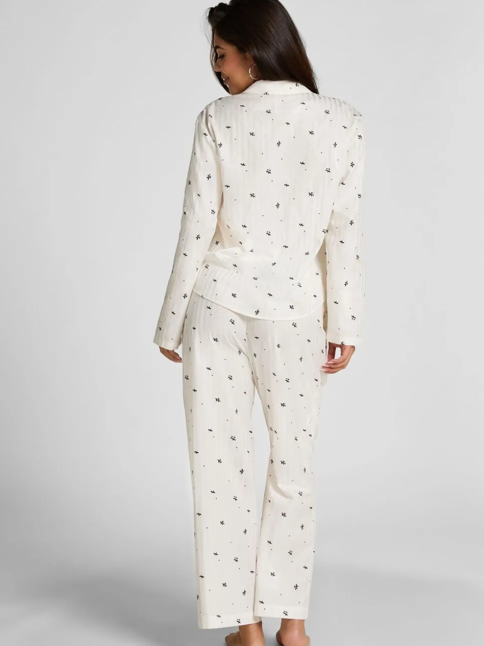 Hunkemoller Mistletoe Pyjamas White Joggers