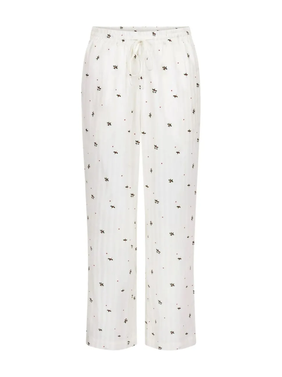 Hunkemoller Mistletoe Pyjamas White Joggers