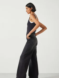 Hush Black Rowan Flared Jeans