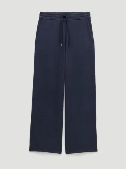 Hush Blue Elle Supersoft Wide Leg Joggers