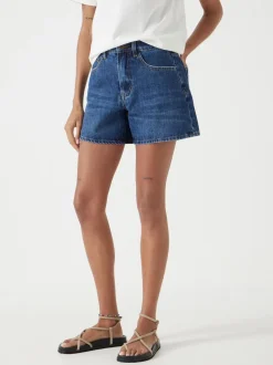 Hush Blue Essential Denim Shorts