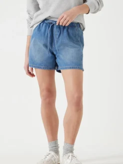 Hush Denim Blue Betty Pull On Denim Shorts