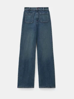 Hush Green Rowan Flared Jeans