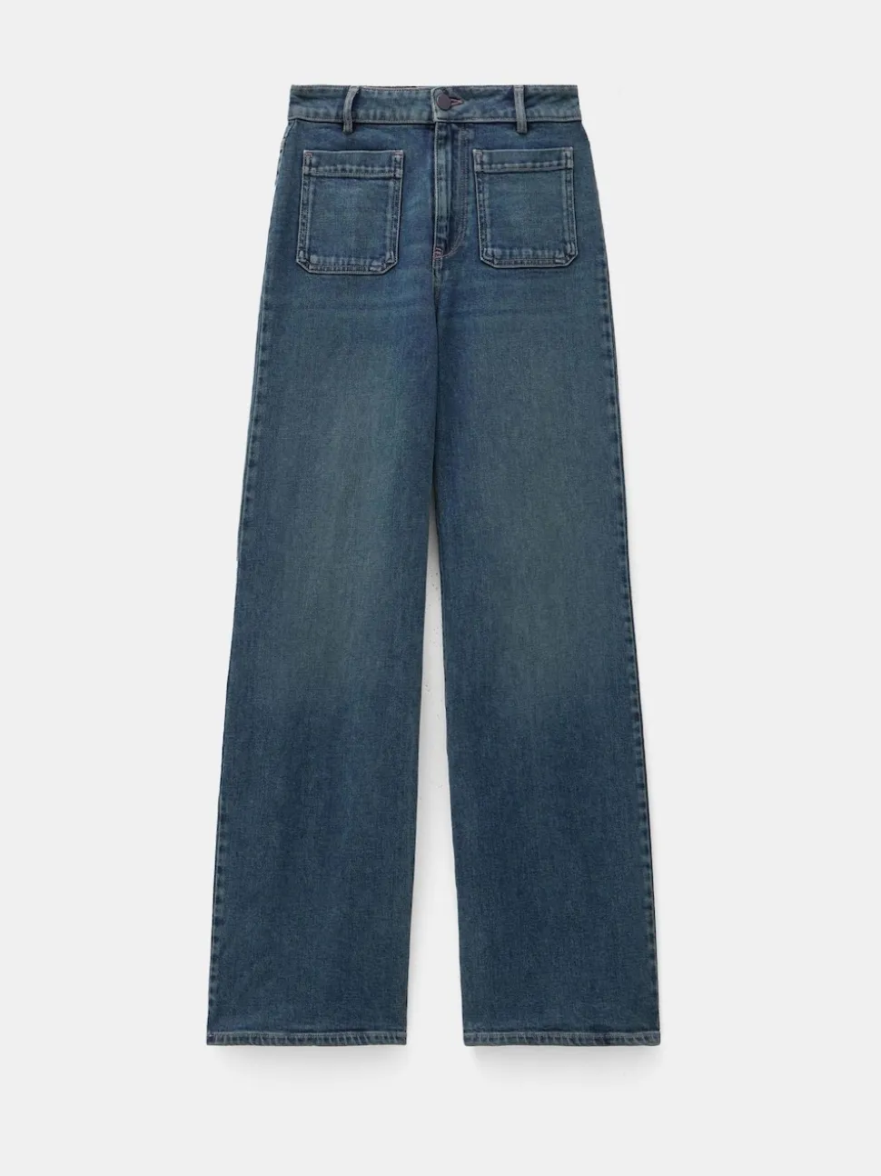 Hush Green Rowan Flared Jeans
