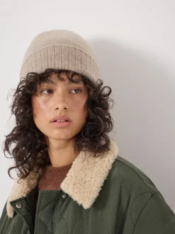 Hush Natural Cashmere Beanie