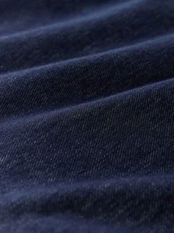 Indigo Blue Denim Jersey Jumpsuit