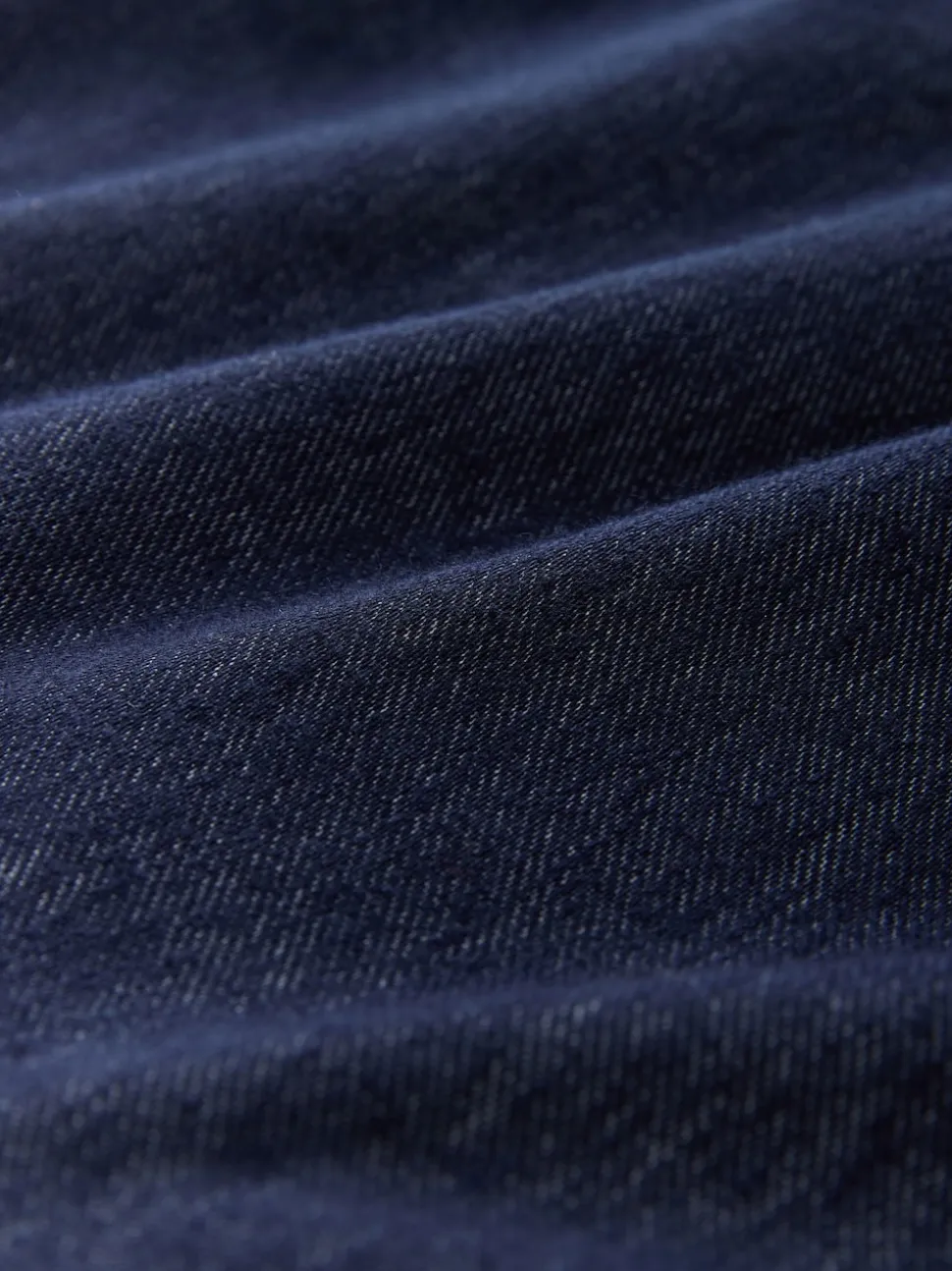 Indigo Blue Denim Jersey Jumpsuit