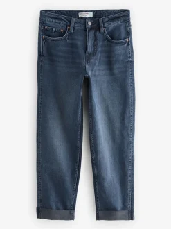Inky Blue Boyfriend Jeans