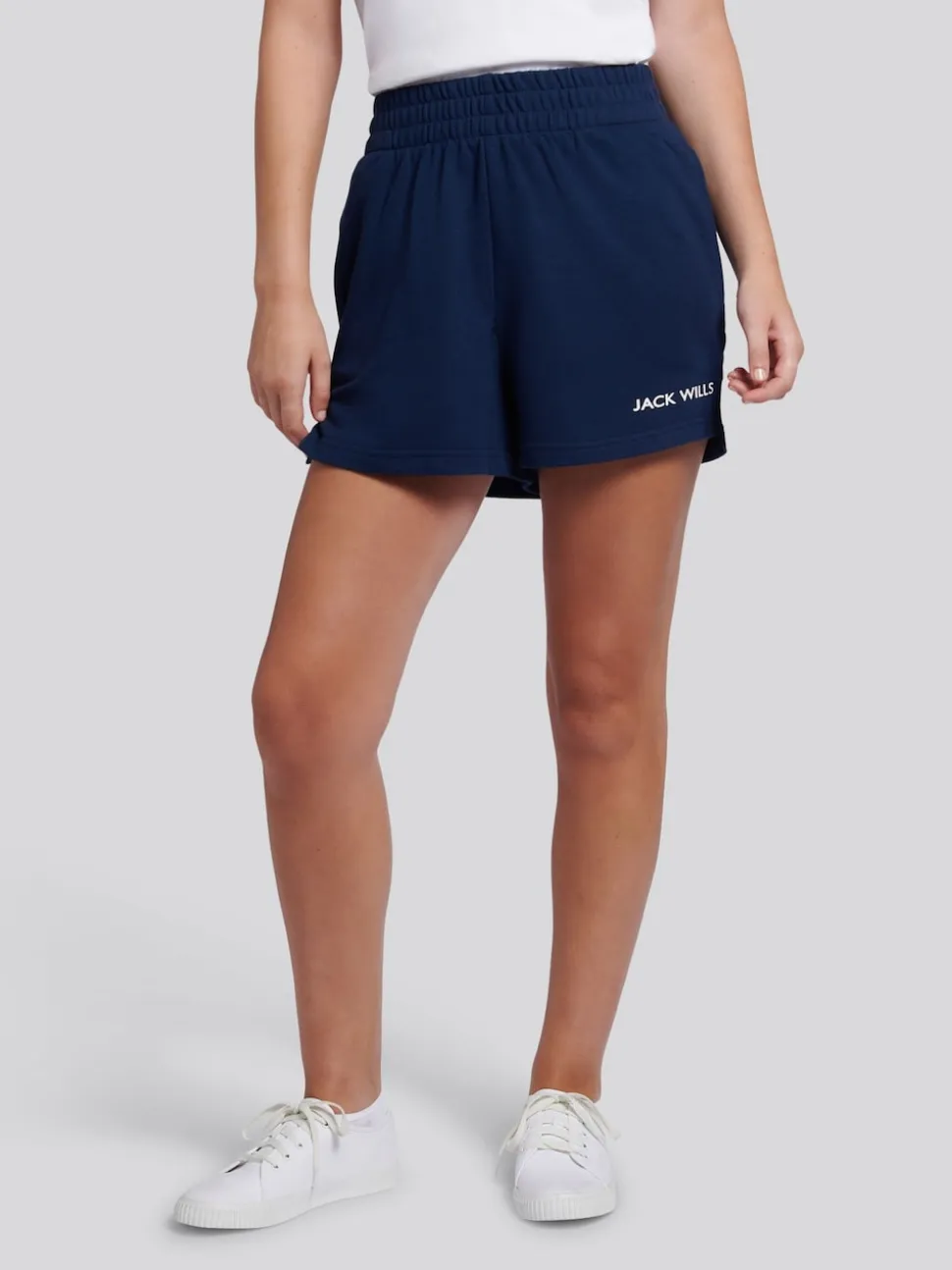 Jack Wills Navy Blue Stuckton LB Shorts