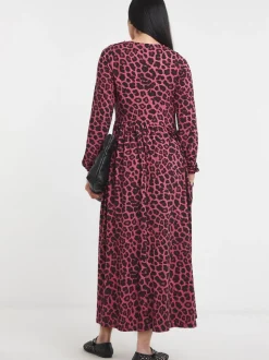 JD Williams Animal Supersoft Jersey Midi Smock Dress