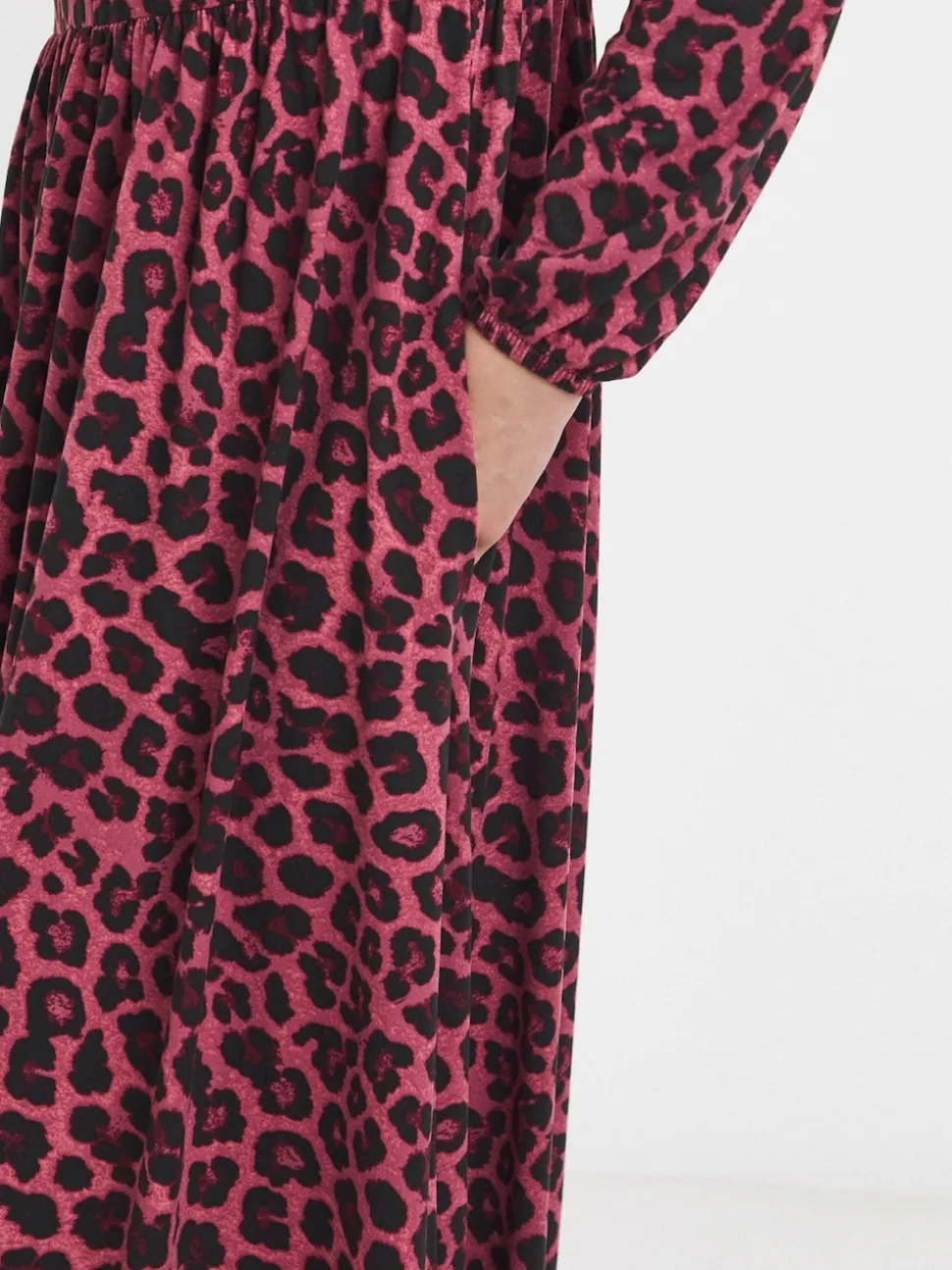 JD Williams Animal Supersoft Jersey Midi Smock Dress