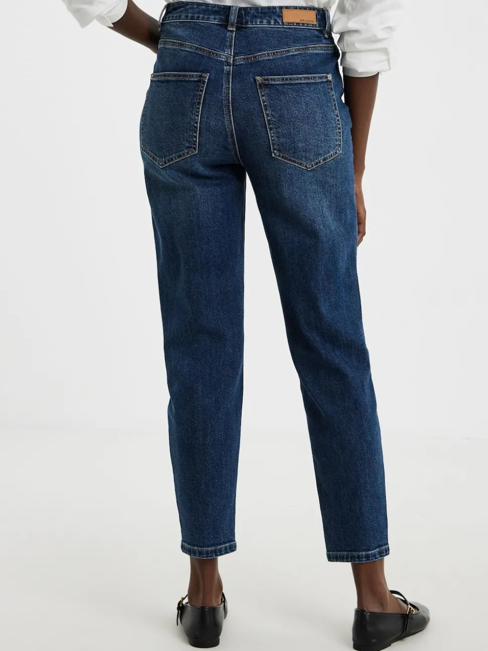 JD Williams Blue Authentic Mom Jeans