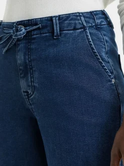 JD Williams Blue Cosy Wide Leg Jeans