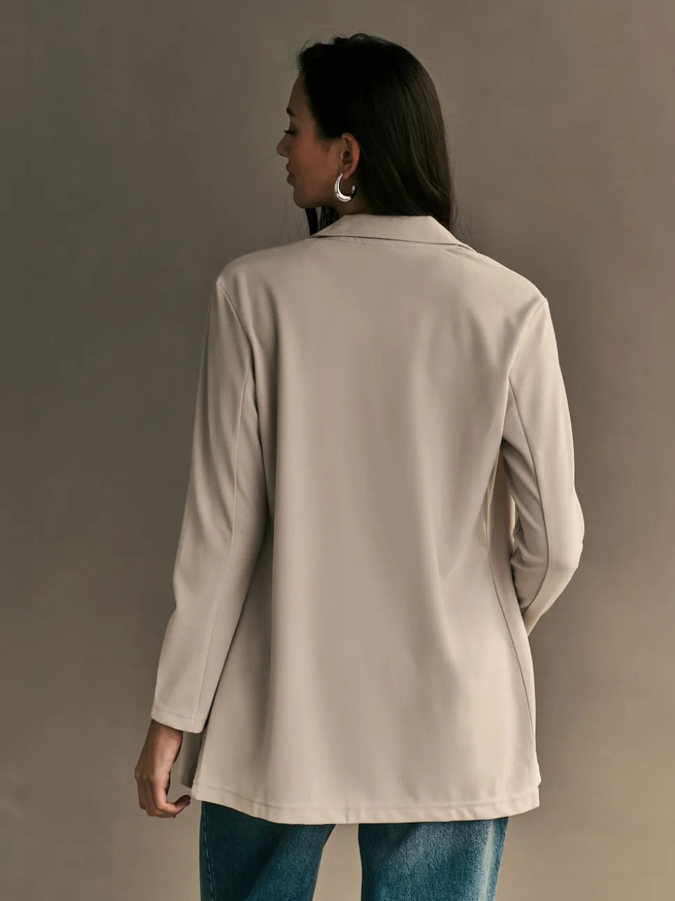 JDY Grey Lightweight Blazer