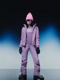 J.Lindeberg Pink Ski Miracle Knitted Snow Suits