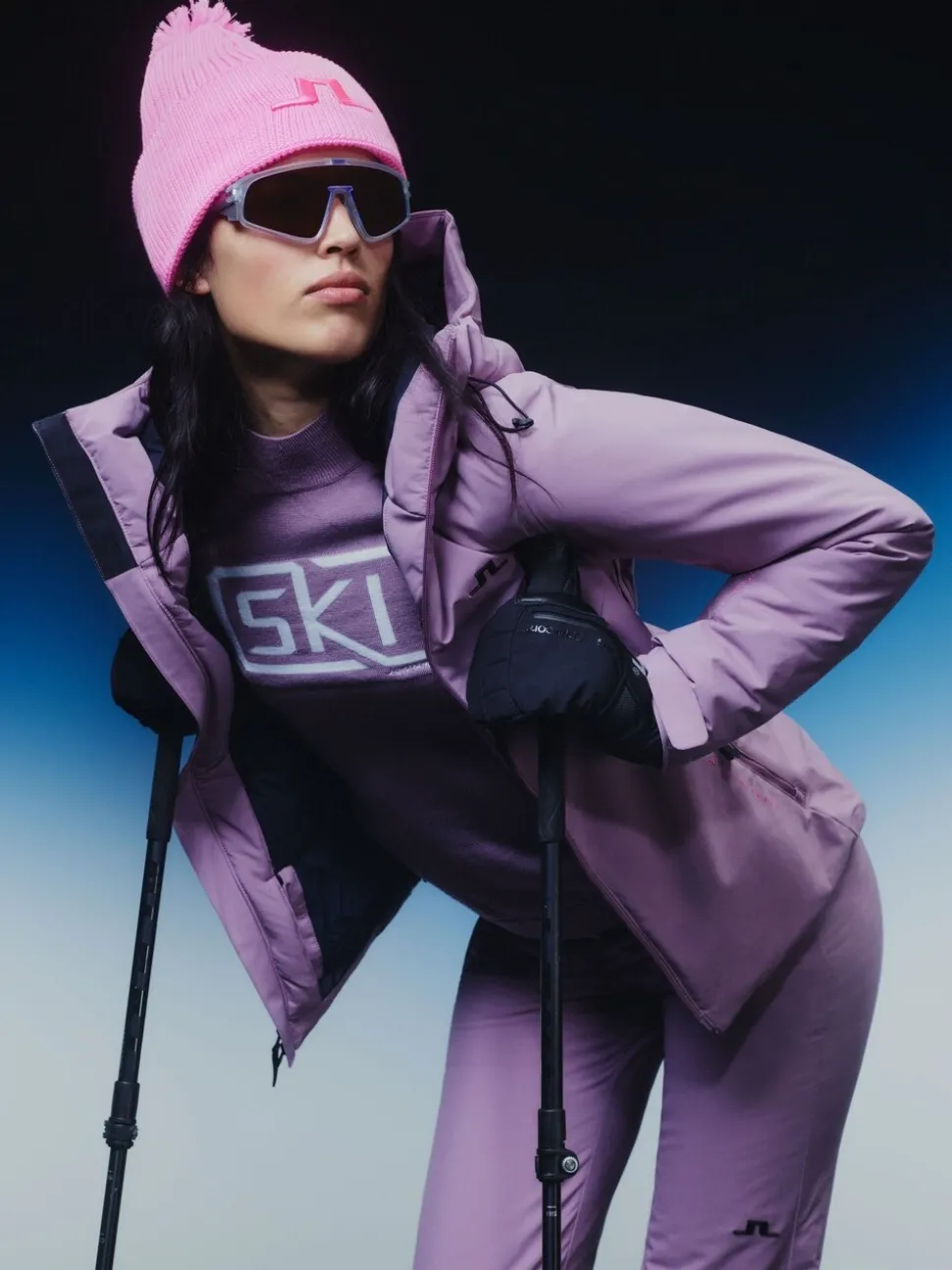 J.Lindeberg Pink Ski Rosario Snow Suits