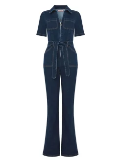 Joe Browns Blue Roxie Denim Jumpsuit