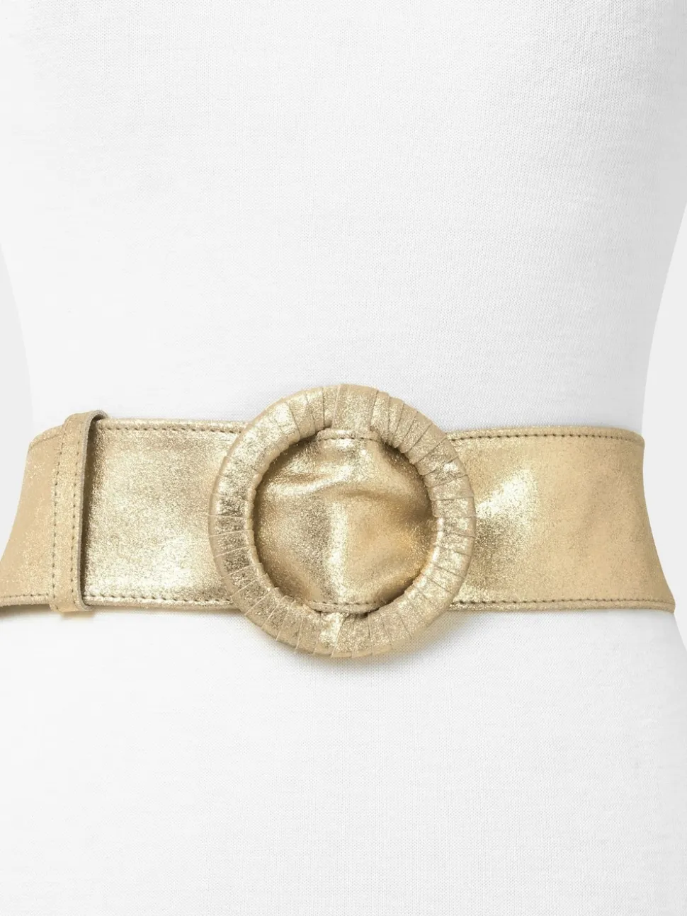 Joe Browns Gold My Saviour Soft Leather Belt