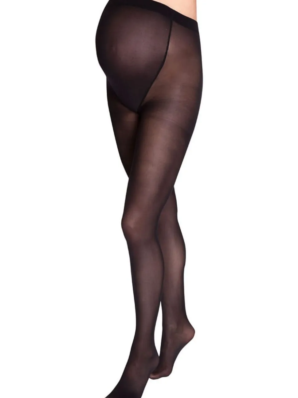 JoJo Maman Bébé Black 50 Denier Supersoft Maternity Tights Black