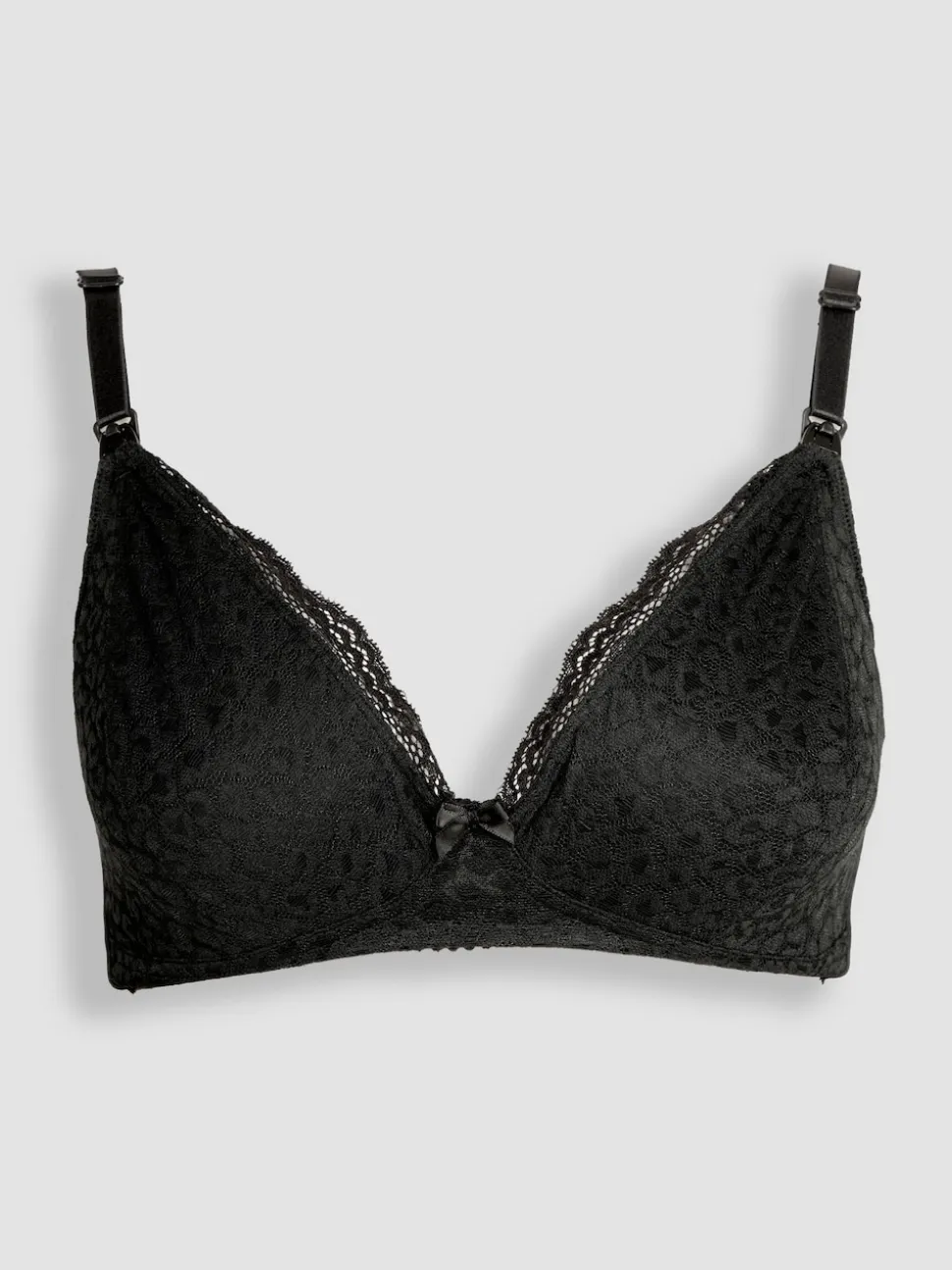 Jojo Maman Bébé Black 2 Pack Lace Bras