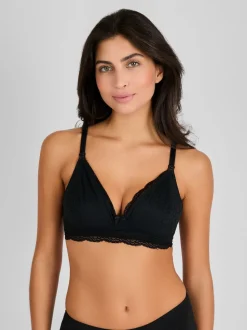 Jojo Maman Bébé Black 2 Pack Lace Bras