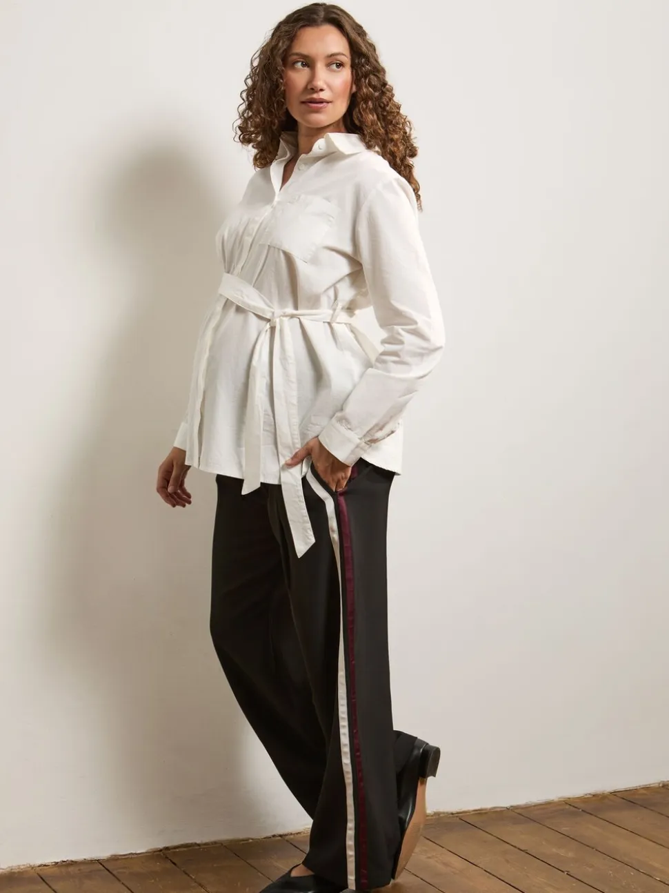 JoJo Maman Bébé Black Classic Trousers