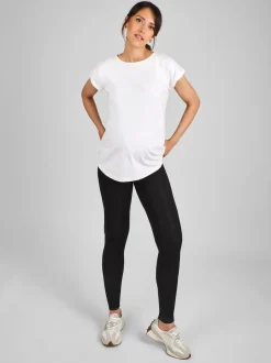 JoJo Maman Bébé Black Maternity Everyday Leggings