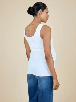 JoJo Maman Bébé Black 2-Pack Maternity Vests