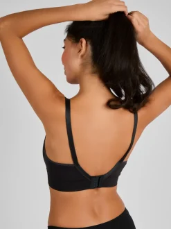 JoJo Maman Bébé Black 2-Pack Seamless Nursing Bras