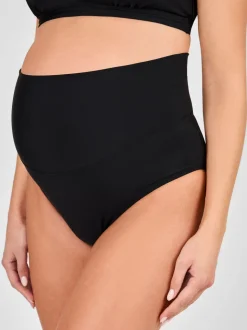 JoJo Maman Bébé Black Sleeveless V Neck Maternity Bikini 2-Piece Set