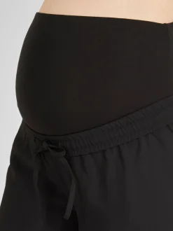 JoJo Maman Bébé Black Wide Leg Maternity Trousers