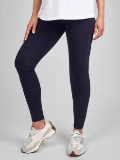 JoJo Maman Bébé Navy 2-Pack Cotton Rich Maternity Leggings