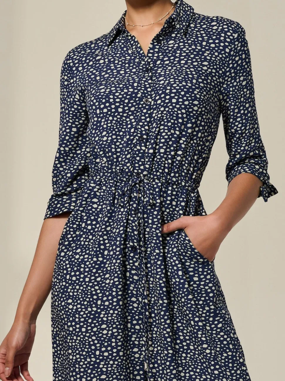 Jolie Moi Blue Tie Half Sleeve Wide Leg Jumpsuit