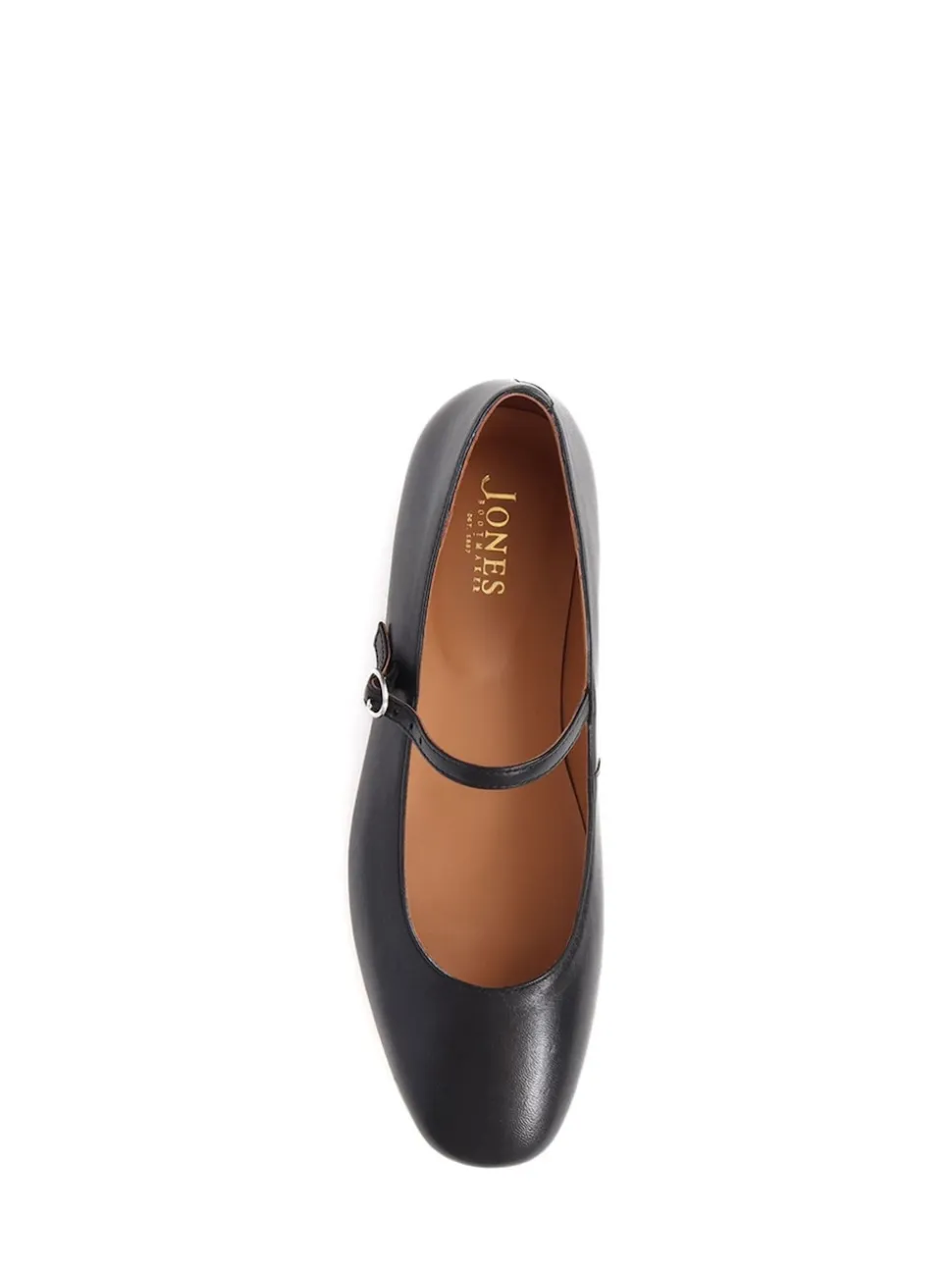 Jones Bootmaker Black Sonnet Mary Janes Leather Shoes