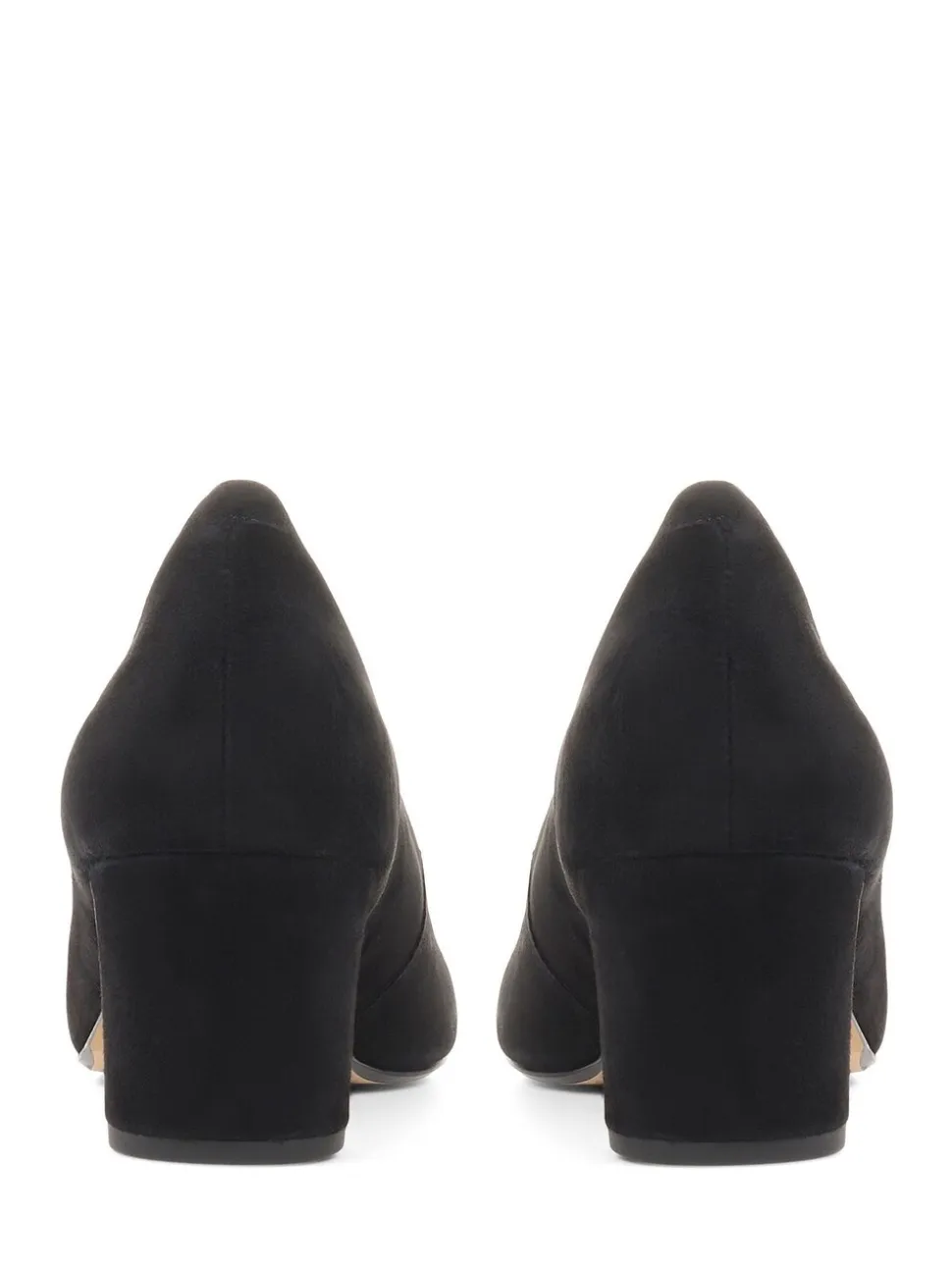 Jones Bootmaker Black Zoey Leather Court Shoes