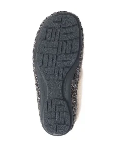 Jones Bootmaker Grey Faux-Fur-Lined Slippers